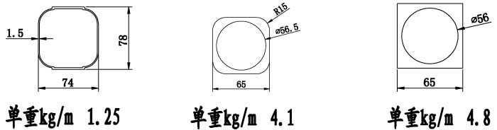 LED射燈、天花燈散熱鋁型材圖示